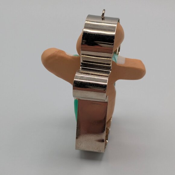 Hallmark Keepsake Ready for Fun 1993, Tin Gingerbread Boy Vintage Ornament - Picture 6 of 11